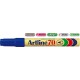 Permanent marker ARTLINE 70, corp metalic, varf rotund 1.5mm - albastru