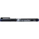 CD/DVD-marker ARTLINE 884, corp plastic, varf rotund 1.0mm - albastru