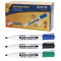 Marker pentru table de scris, varf rotund, corp plastic, EPENE - negru