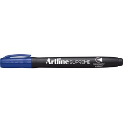 Permanent marker ARTLINE Supreme, corp plastic, varf rotund 1.0mm - albastru