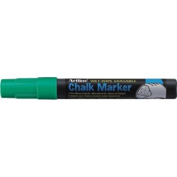 Marker cu creta ARTLINE, pentru table de scris, varf 4.0mm - verde