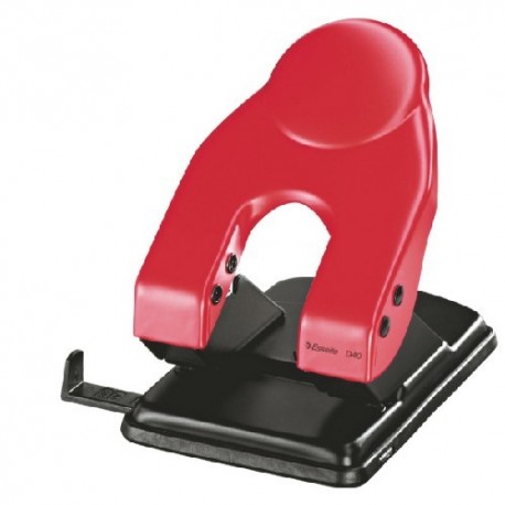 Perforator metalic 40 coli, ESSELTE D-40 - rosu