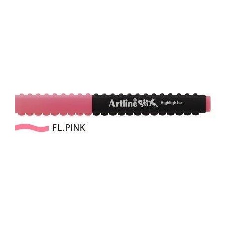 Textmarker ARTLINE Stix, varf tesit 1.0-4.0mm - roz fluorescent