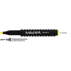 Textmarker ARTLINE Stix, varf tesit 1.0-4.0mm - galben fluorescent