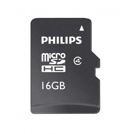 Card memorie Micro SDHC, cu adaptor SD, clasa 10, PHILIPS - 16GB