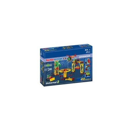 Joc educativ 500 piese Fischer Technik Advanced - Universal 3