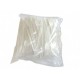 Furculite plastic alb, 100 buc/set