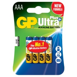 Baterie ultraalcalina R3,AAA, 4 buc/set - GP