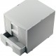 Suport modular pentru birou, 3 sertare pentru documente, HELIT Plano Plus - gri deschis