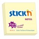 Notes autoadeziv extra-sticky 76 x 76mm, 90 file, Stick"n - galben pastel