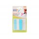 Film index autoadeziv cu tab din hartie, 38 x 50mm, 10 file/set, Stick"n Pop-up - bleu