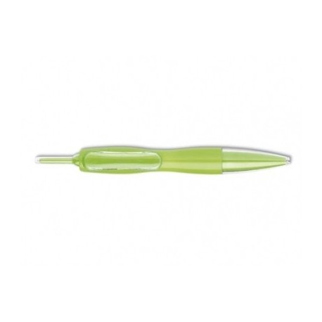 Pix plastic cu mecanism pendula-corp verde-scriere negru