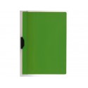 Dosar din plastic cu clema metalica KANGARO - verde