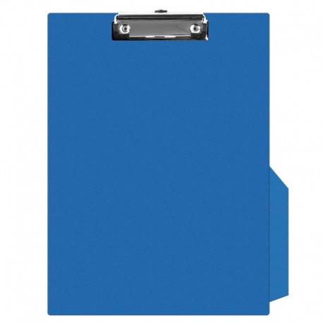 Clipboard simplu A4, plastifiat PVC, Q-Connect - albastru