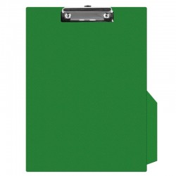 Clipboard simplu A4, plastifiat PVC, Q-Connect - verde
