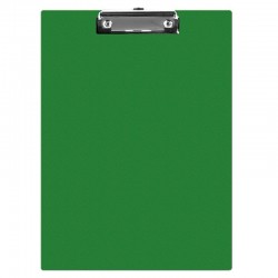 Clipboard simplu A5, plastifiat PVC, 215 x 135 mm, Q-Connect - verde