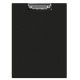 Clipboard dublu A5, plastifiat PVC, Q-Connect - negru