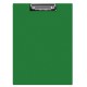 Clipboard dublu A5, plastifiat PVC, Q-Connect - verde