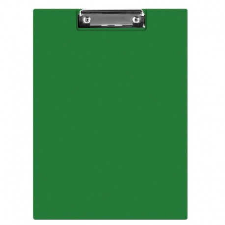 Clipboard dublu A5, plastifiat PVC, Q-Connect - verde