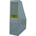 Suport vertical plastic pentru cataloage, 75mm, KEJEA - transparent cristal