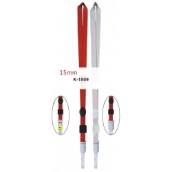 Lanyard textil, 15mm latime, KEJEA - albastru