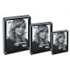 Display acrilic cu magneti, pentru fotografii, 127 x 89mm, KEJEA - transparent/negru
