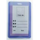 Suport PVC rigid, pentru ID carduri, 55 x 91mm, vertical, 10 buc/set, KEJEA - transparent