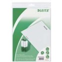 Eticheta printabila pt. biblioraft 60mm, 2/A4, 10coli/set, LEITZ Active Prestige