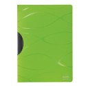 Dosar plastic cu clema pivotanta LEITZ Vivanto - verde