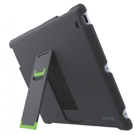Carcasa LEITZ Complete, cu stativ pentru noul iPad/iPad 2 - negru