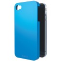 Carcasa LEITZ Complete Wow, pentru iPhone 4/4S - albastru metalizat