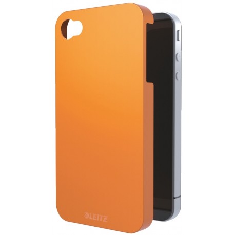 Carcasa LEITZ Complete Wow, pentru iPhone 4/4S - portocaliu metalizat