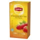 Ceai Lipton negru cu aroma Capsuni, 25 plicuri x 1.6g