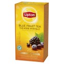 Ceai Lipton negru cu aroma Blue Fruit, 25 plicuri x 1.6g
