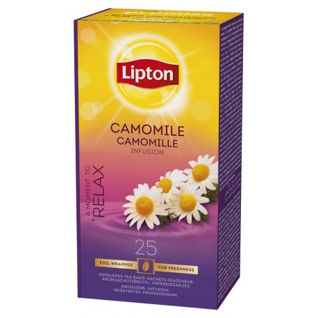 Ceai Lipton infuzie de musetel, 25 plicuri x 1g