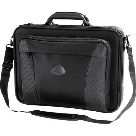 Geanta laptop 17", (heavy twill nylon 420D), D-LEX - negru