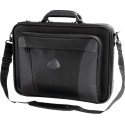 Geanta laptop 17", (heavy twill nylon 420D), D-LEX - negru