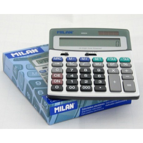 Calculator birou, 14 Digits,141 x 185 x 42 mm ,MILAN