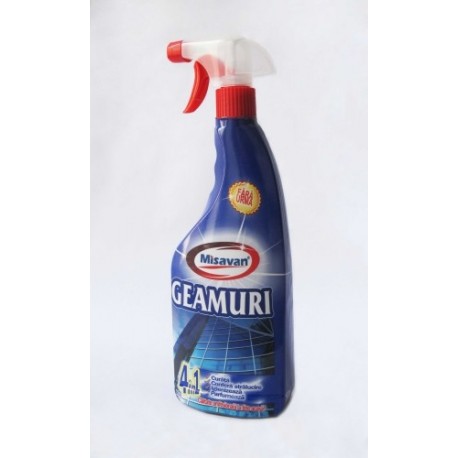 Detergent pentru geamuri 4in1, Misavan 750ml