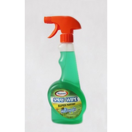 Detergent multifunctional spray&wipe cu pulverizator,550ml, Misavan