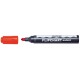 Flipchart marker varf rotund, corp plastic, MOLIN - rosu