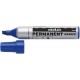 Permanent marker Jumbo, varf tesit, corp plastic, MOLIN - albastru