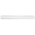 Rigla cu maner, din plastic transparent, 30cm, M+R