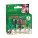 Set 5 culori machiaj, ALPINO Glitter - asortate