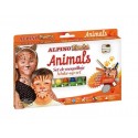 Set machiaj ALPINO Animals - 6 culori x 5 gr + accesorii