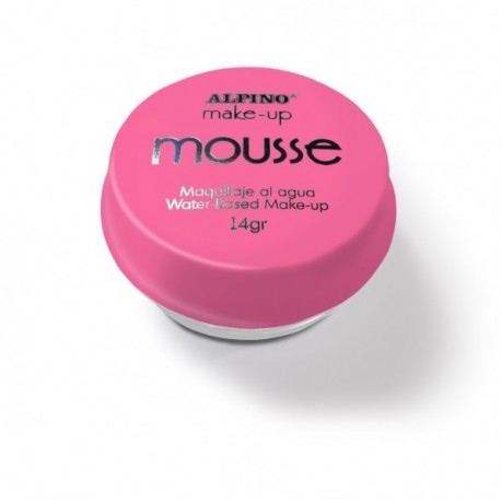 Spuma machiaj, 14gr., ALPINO Make-Up Mousse - roz