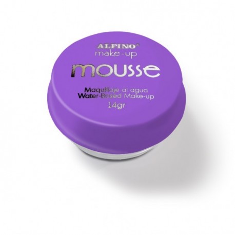 Spuma machiaj, 14gr., ALPINO Make-Up Mousse - violet