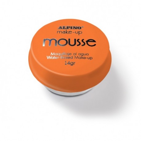 Spuma machiaj, 14gr., ALPINO Make-Up Mousse - portocalie