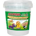 Plastilina magica, 160 grame/cutie, ALPINO - alba