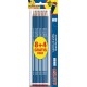 Set 8 creioane HB + 4 creioane gratuite, in blister, ALPINO Junior